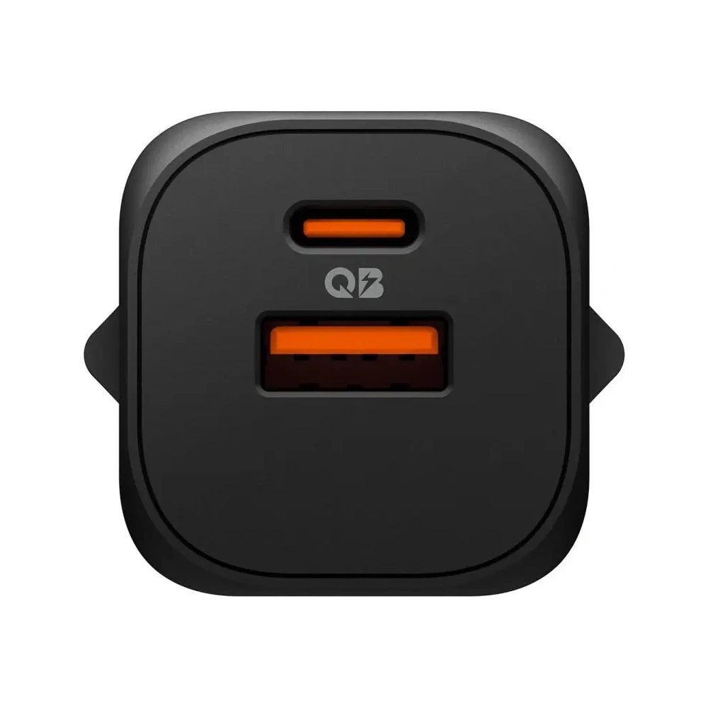 Ładowarka sieciowa Spigen Essential EE352EU USB-A, USB-C Network Charger 35W Black