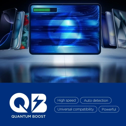 Ładowarka sieciowa Spigen Essential EE352EU USB-A, USB-C Network Charger 35W White