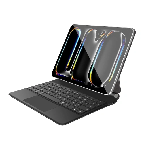 Etui z klawiaturą Tech-Protect SmartCase Magnetic + Keyboard do Apple iPad Pro 13” 2024/2025 Black