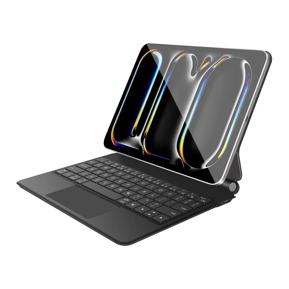 Etui z klawiaturą Tech-Protect SmartCase Magnetic + Keyboard do Apple iPad Pro 13” 2024/2025 Black
