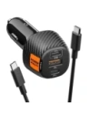 Ładowarka samochodowa Spigen Essential EV1133 USB-A 18W, USB-C 30W, USB-C 65W Car Charger 113W Black