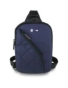 Torebka na telefon BMW Nylon Pocket&Metal Logo Crossbody granatowy