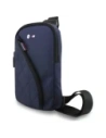Torebka na telefon BMW Nylon Pocket&Metal Logo Crossbody granatowy
