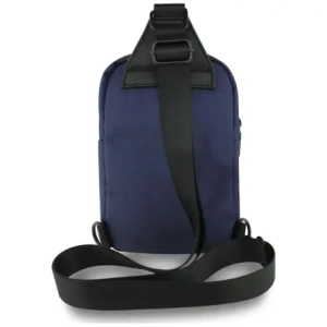 Torebka na telefon BMW Nylon Pocket&Metal Logo Crossbody granatowy