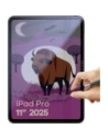 Prywatyzujące szkło hybrydowe Bizon Glass Tab Mule Shadow do Apple iPad Pro 11" M5 2025 matowe
