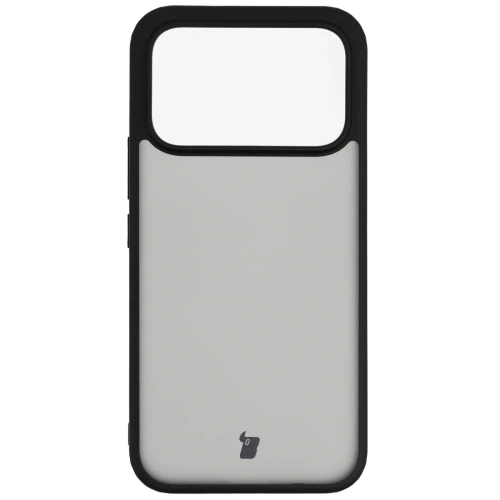 Etui Bizon Case Angelo do Xiaomi POCO F8 Ultra przydymione z czarną ramką