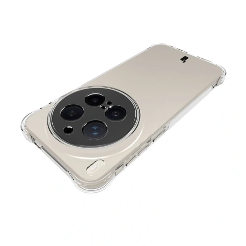 Elastyczne etui + 2x folia na ekran Bizon Case Clear Pack do Vivo X300 Pro