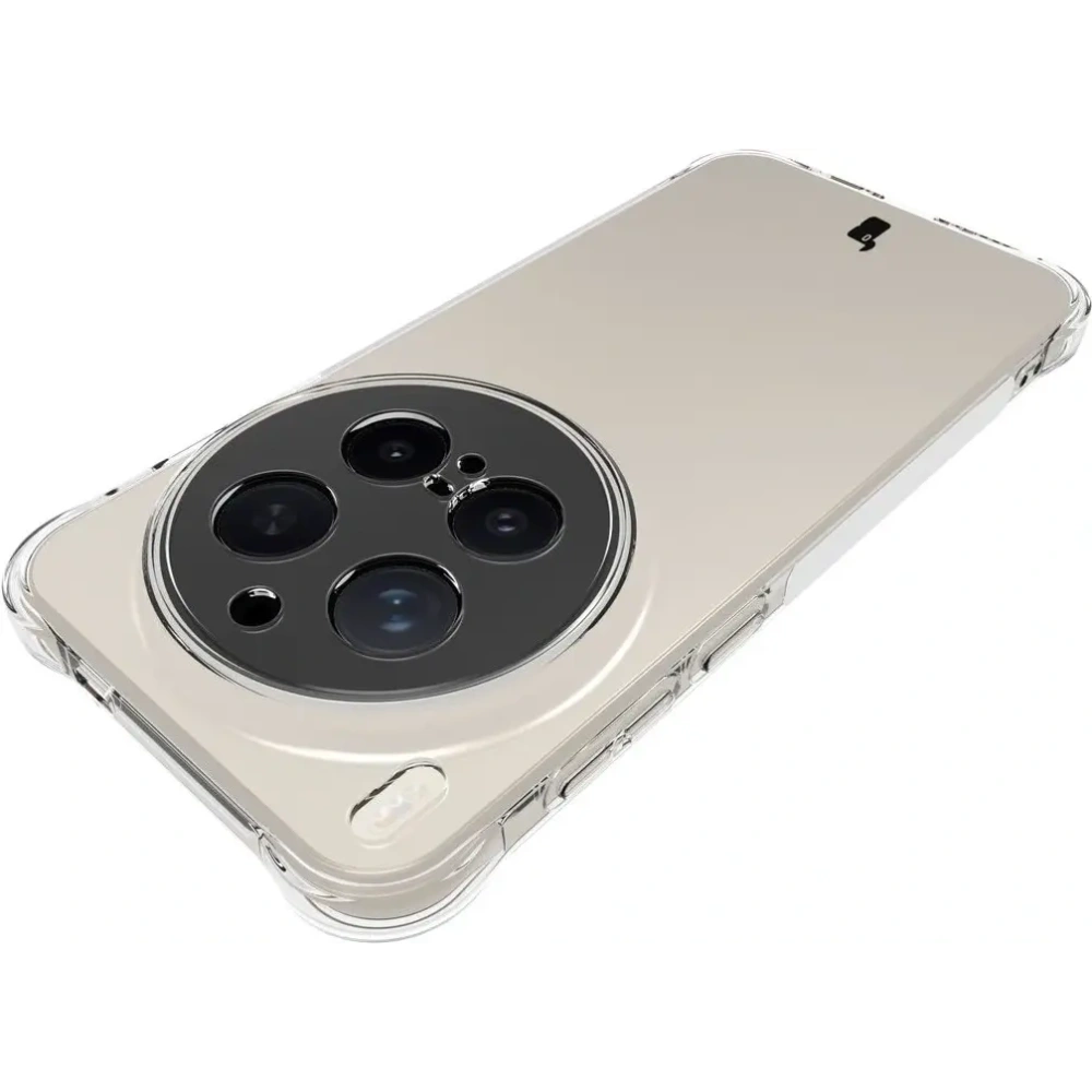 Elastyczne etui + 2x folia na ekran Bizon Case Clear Pack do Vivo X300 Pro