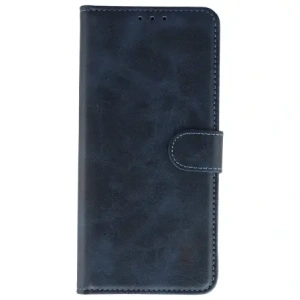 Etui z klapką Bizon Case Pocket do Motorola Moto G86 Power 5G granatowe