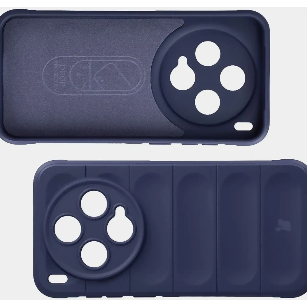 Pancerne etui Bizon Case Tur do Vivo X300 granatowe