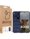 Pancerne etui Bizon Case Tur do Vivo X300 granatowe