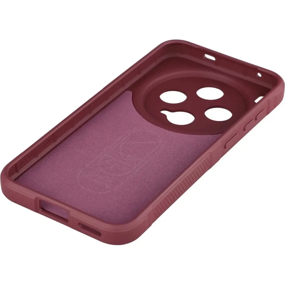 Pancerne etui Bizon Case Tur do Vivo X300 burgundowe