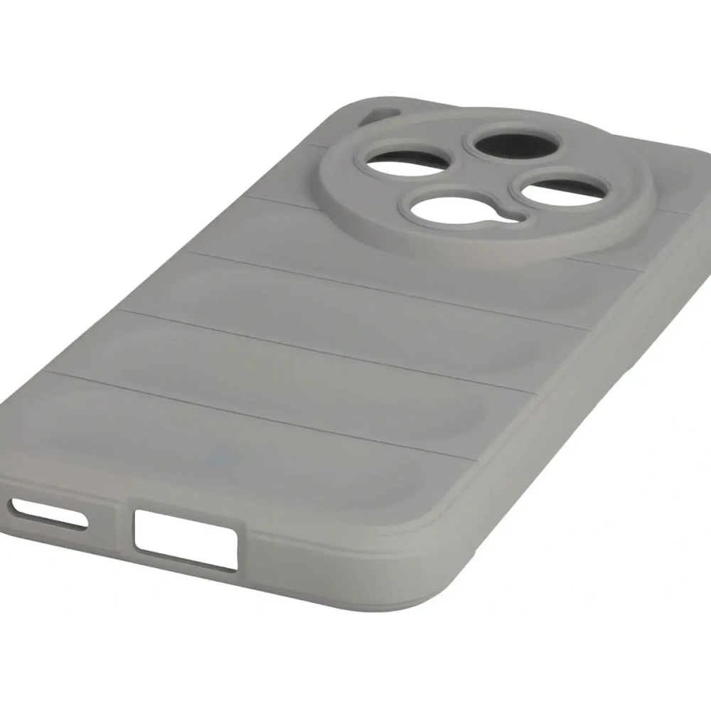 Pancerne etui Bizon Case Tur do Vivo X300 jasnoszare