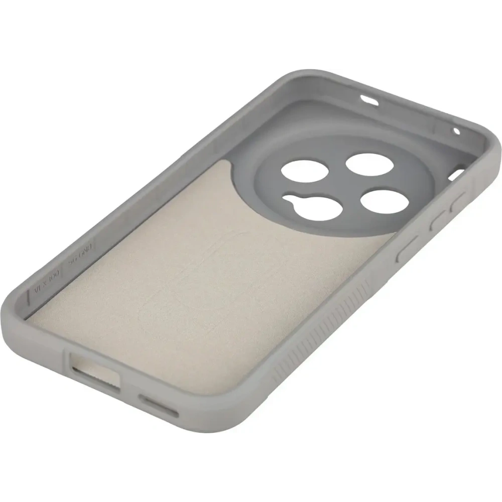 Pancerne etui Bizon Case Tur do Vivo X300 jasnoszare