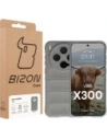Pancerne etui Bizon Case Tur do Vivo X300 jasnoszare
