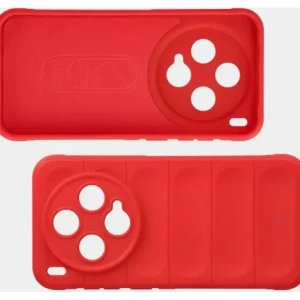 Pancerne etui Bizon Case Tur do Vivo X300 czerwone