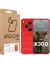 Pancerne etui Bizon Case Tur do Vivo X300 czerwone