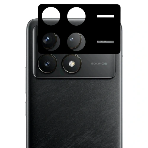 3x Szkło hartowane + szybka na aparat Bizon Glass Clear Pack do Xiaomi POCO F6 Pro