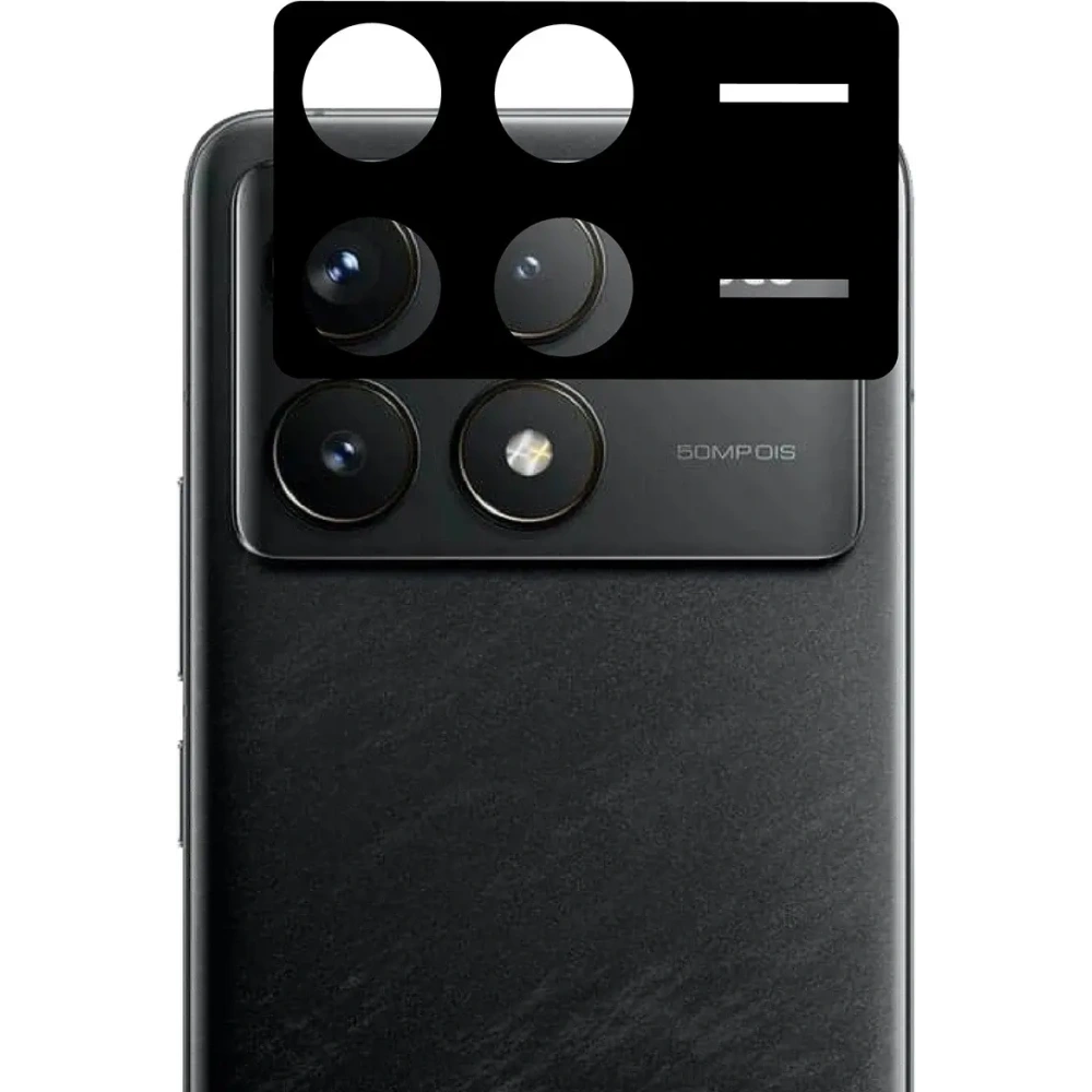 3x Szkło hartowane + szybka na aparat Bizon Glass Clear Pack do Xiaomi POCO F6 Pro