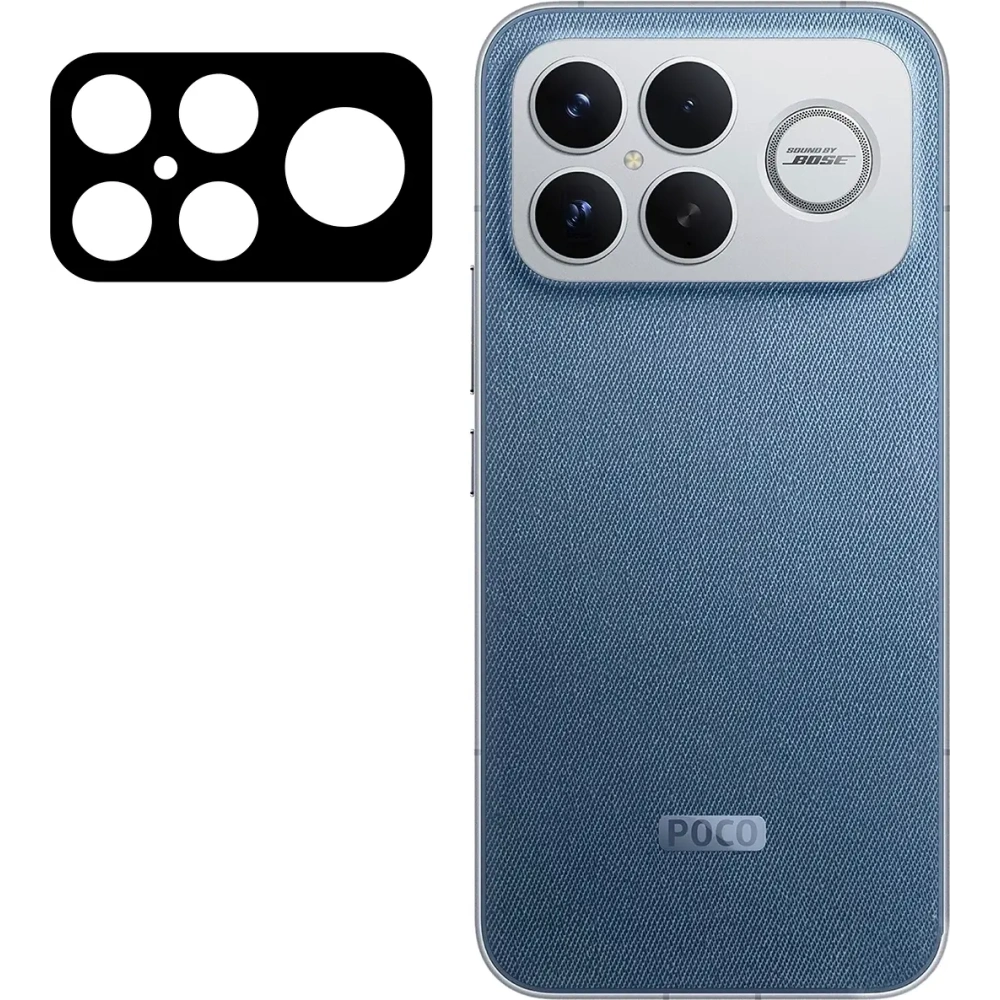 Szkło na aparat Bizon Glass Lens do Xiaomi POCO F8 Ultra [2 PACK]