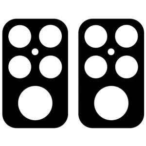 Szkło na aparat Bizon Glass Lens do Xiaomi POCO F8 Ultra [2 PACK]