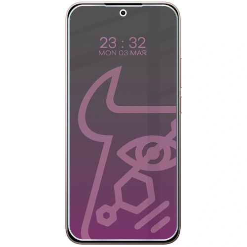 Prywatyzujące szkło hybrydowe Bizon Glass Mule Shadow do Xiaomi 15T matowe