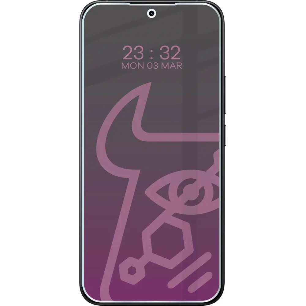 Prywatyzujące szkło hybrydowe Bizon Glass Mule Shadow do Xiaomi 15T Pro matowe
