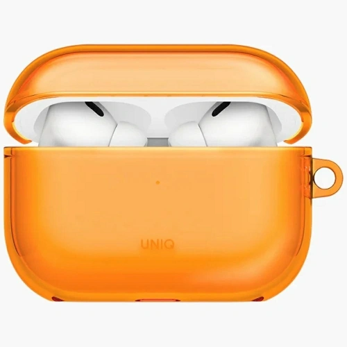 Etui UNIQ Glase do Apple AirPods Pro 3 pomarańczowy