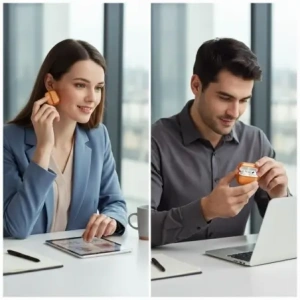 Etui UNIQ Veren do Apple AirPods Pro 3 pomarańczowy