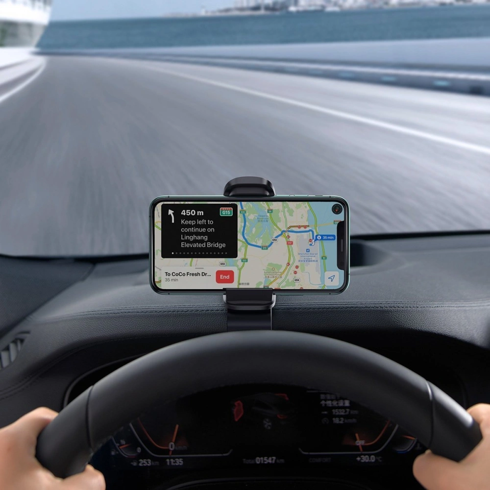 Wholesale Baseus Big Mouth Pro Car Mount Holder (black) - BSU1630BLK - {ean13} - Hurt