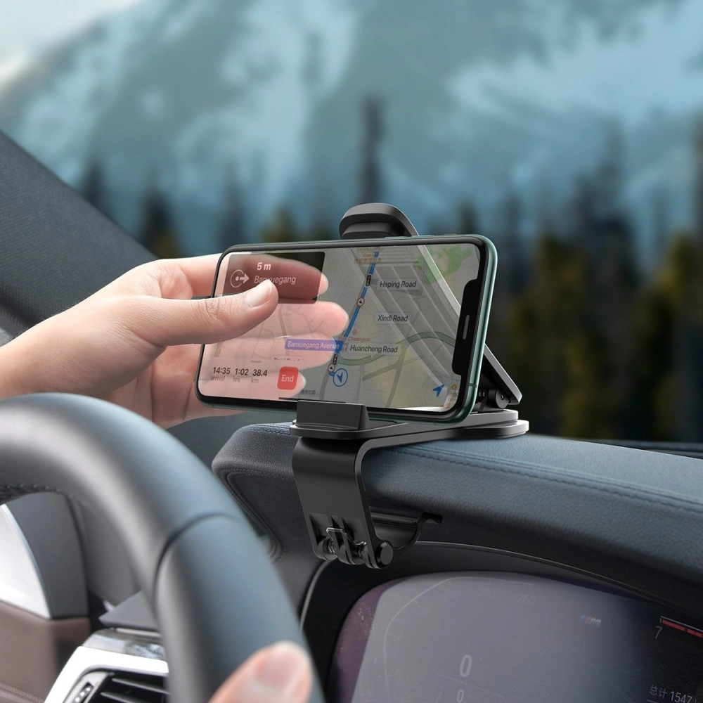 Wholesale Baseus Big Mouth Pro Car Mount Holder (black) - BSU1630BLK - {ean13} - Hurt
