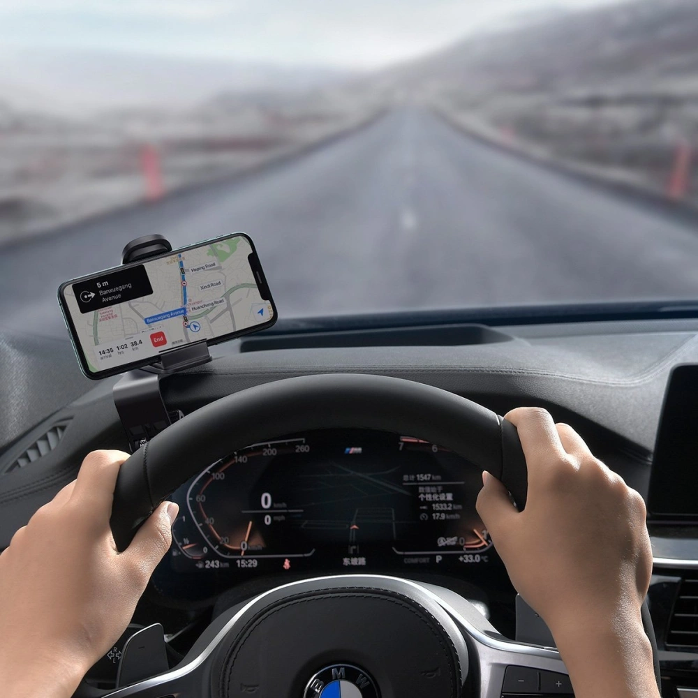 Wholesale Baseus Big Mouth Pro Car Mount Holder (black) - BSU1630BLK - {ean13} - Hurt
