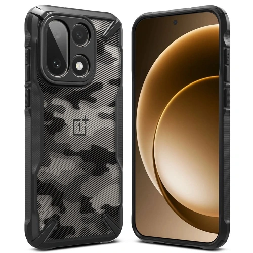 Etui Ringke Fusion-X do OnePlus 15 Camo Black