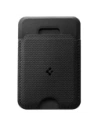 Stojak na telefon z miejscem na karty Spigen S314-3 Slim Fold Tripod MagSafe Universal Magnetic Card Holder Black