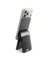 Stojak na telefon z miejscem na karty Spigen S314-3 Slim Fold Tripod MagSafe Universal Magnetic Card Holder Black