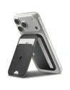 Stojak na telefon z miejscem na karty Spigen S314-2 Slim Fold Tripod MagSafe Universal Magnetic Card Holder Black