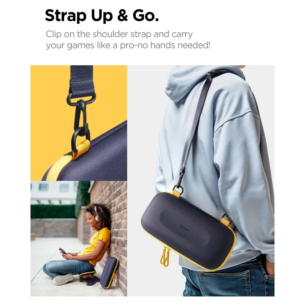 Etui Spigen Nano Pop Pro Pouch do Nintendo Switch 2 Blueberry Navy