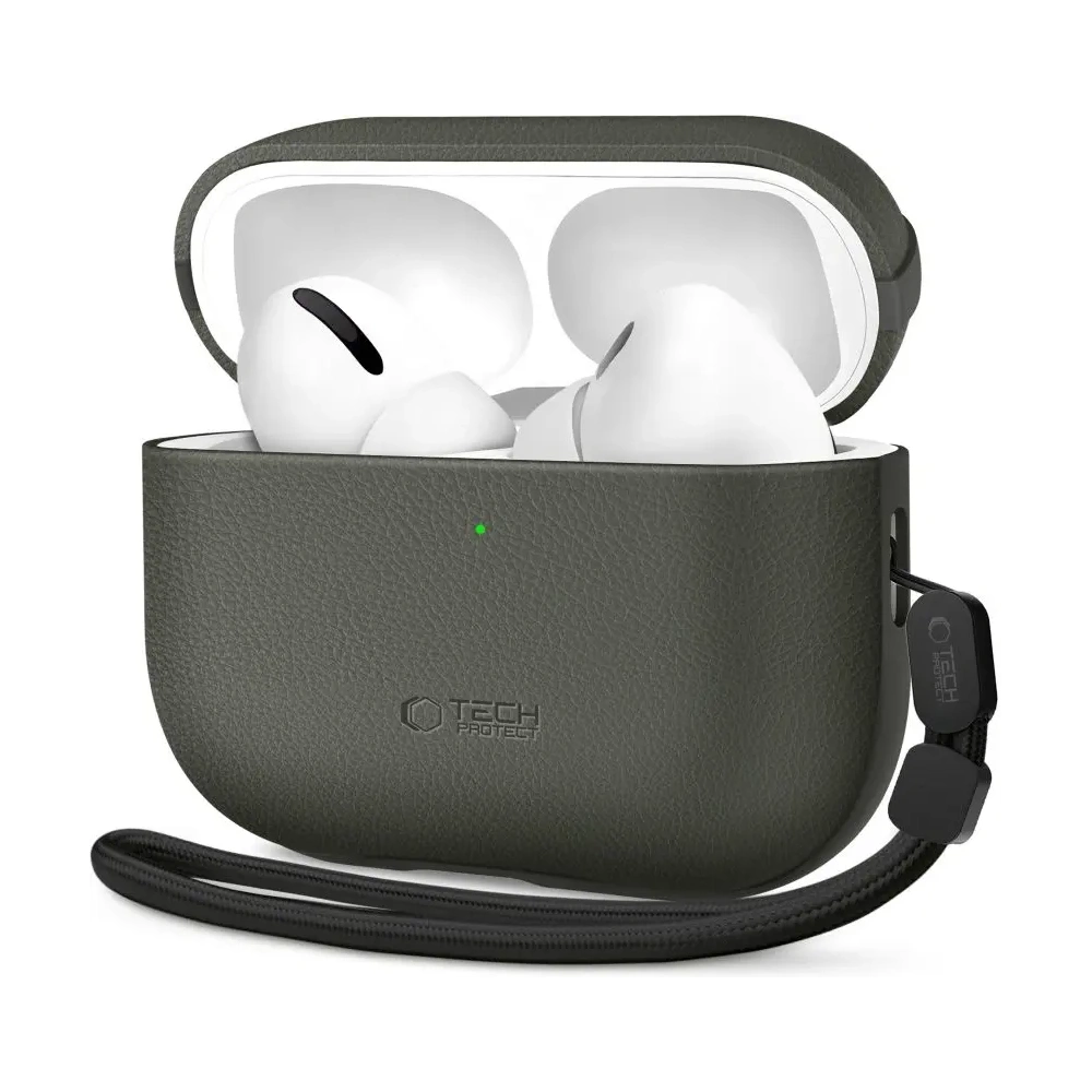 Etui Tech-Protect NaturalFit do Apple AirPods Pro 3 Olive Green