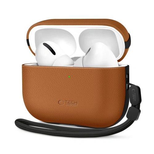 Etui Tech-Protect NaturalFit do Apple AirPods Pro 3 Brown