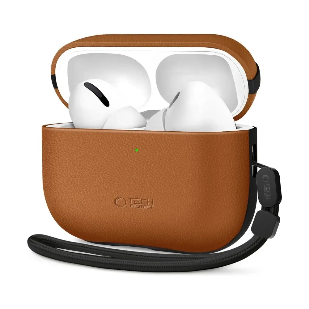 Etui Tech-Protect NaturalFit do Apple AirPods Pro 3 Brown