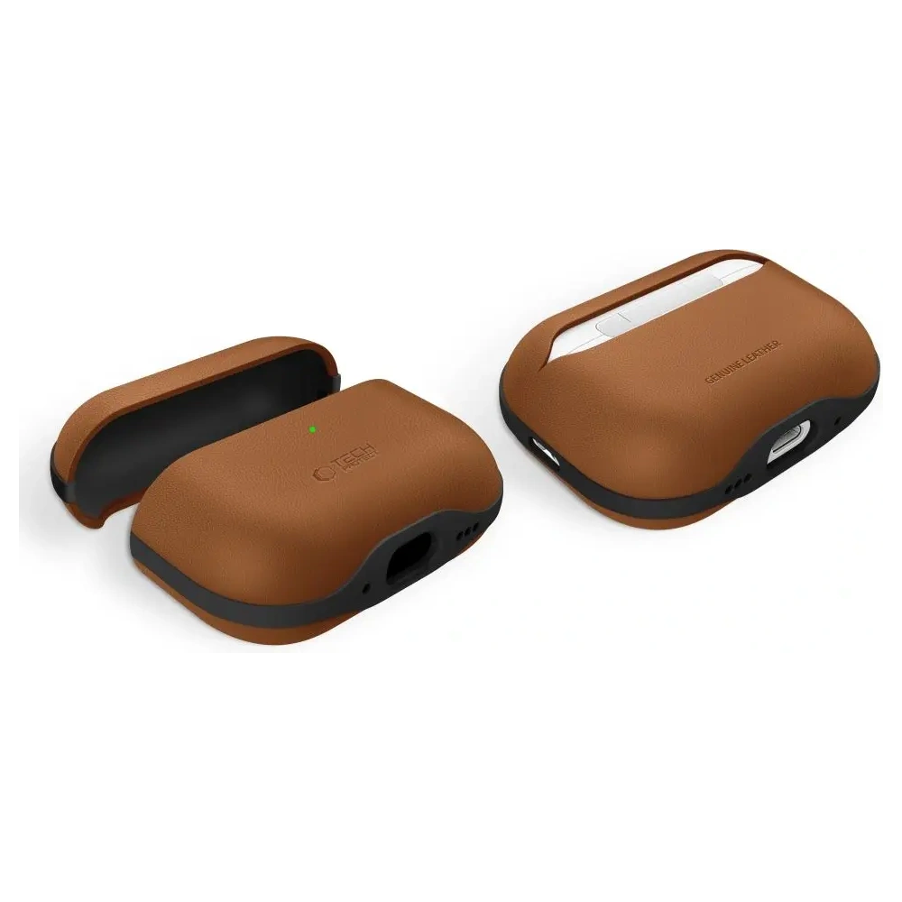 Etui Tech-Protect NaturalFit do Apple AirPods Pro 3 Brown