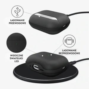 Etui Tech-Protect NaturalFit do Apple AirPods Pro 3 Black