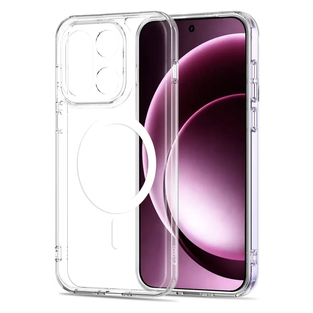 Etui Tech-Protect Flexair Hybrid MagSafe do OnePlus 15 Clear