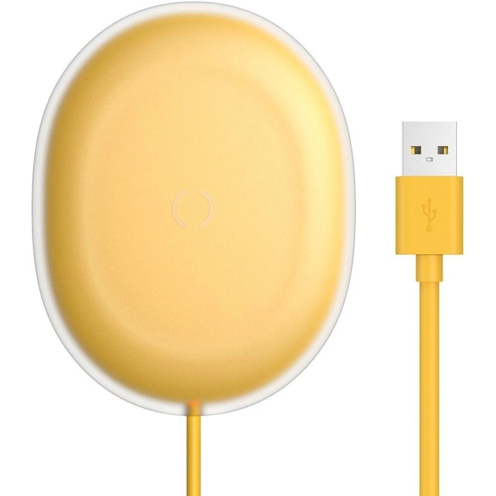 Hurtownia GSM - Bezdrátová indukční nabíječka Baseus Jelly, 15W (žlutá) - BSU1633YEL - {ean13} - Hurt
