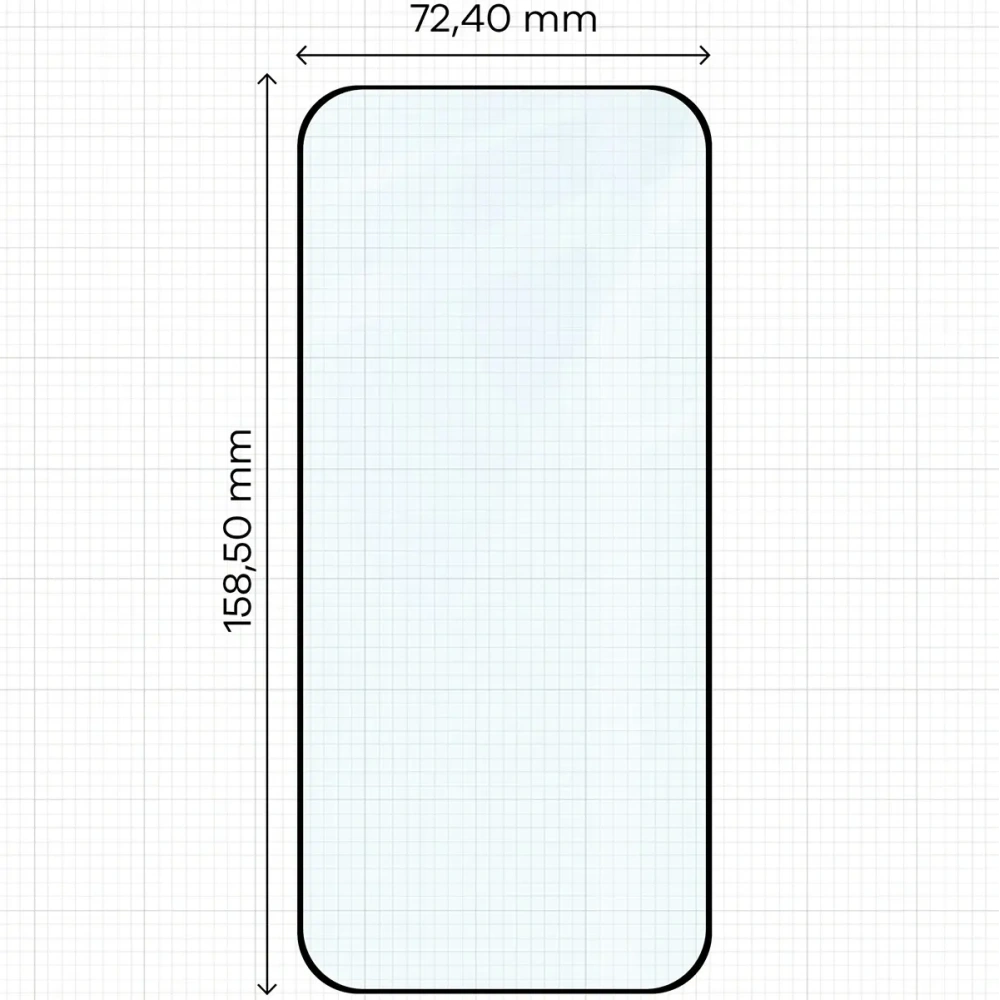 Szkło hartowane Bizon Glass Edge Duo do Google Pixel 10 Pro XL / 9 Pro XL czarna ramka [2 PACK]