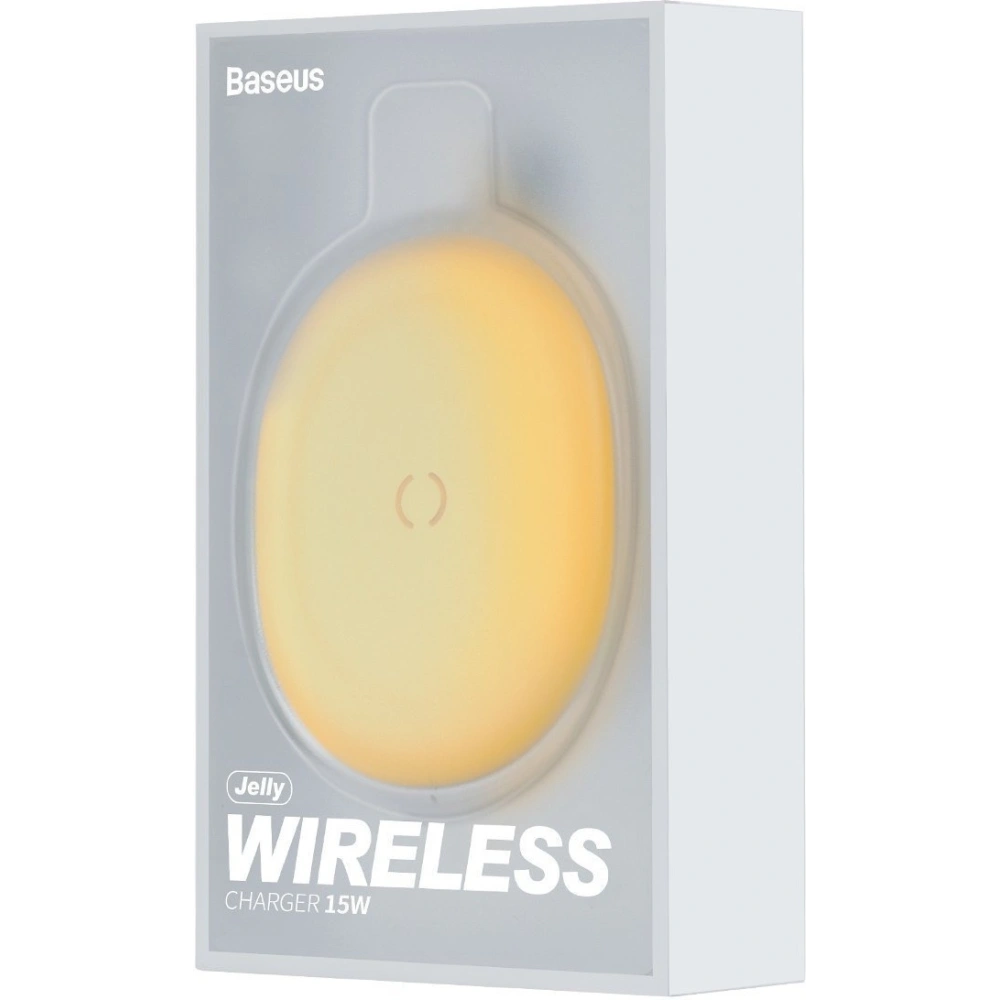 Hurtownia GSM - Kabelloses induktives Laden Baseus Jelly, 15W (gelb) - BSU1633YEL - {ean13} - Hurt