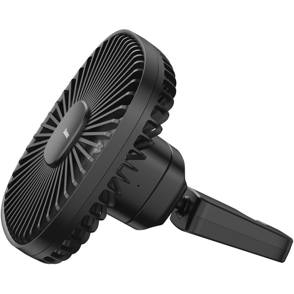 Hurtownia GSM - Automobilový ventilátor / větrák Baseus Natural Wind na opěrku hlavy, magnetický (černý) - BSU1634BLK - {ean13} - Hurt