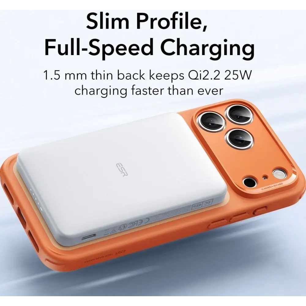 Etui ESR Classic Hybrid MagSafe do Apple iPhone 17 Pro Frosted Orange