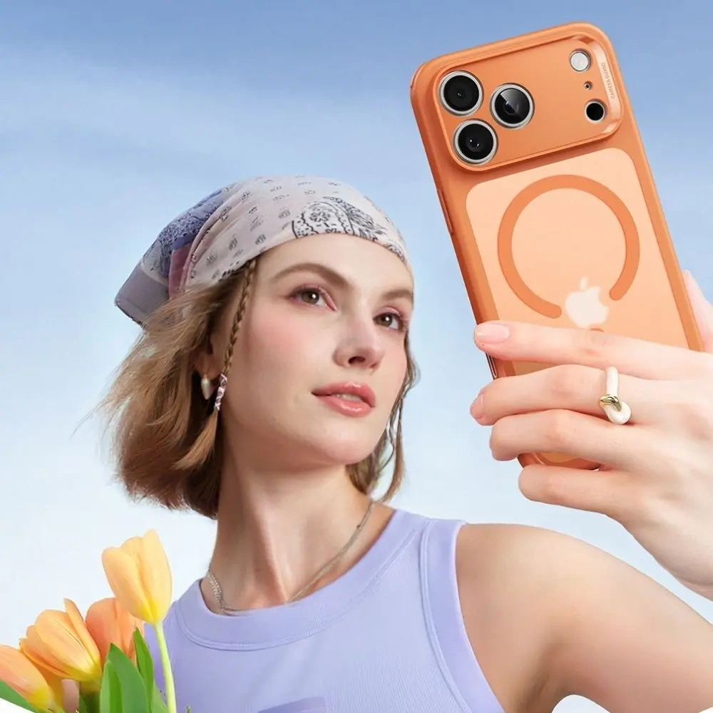 Etui ESR Classic Hybrid MagSafe do Apple iPhone 17 Pro Max Frosted Orange