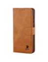 Etui z klapką Bizon Case Pocket do Vivo X300 brązowe